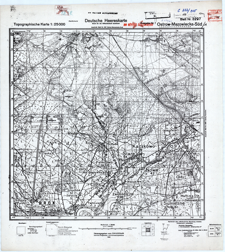 3297 Ostrów-Mazowiecka-Sued IV.1944 copy UW
